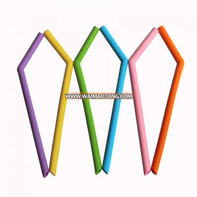 Retractable drinking straws, reusable drinking straws, eco friendly silicone drinking straw