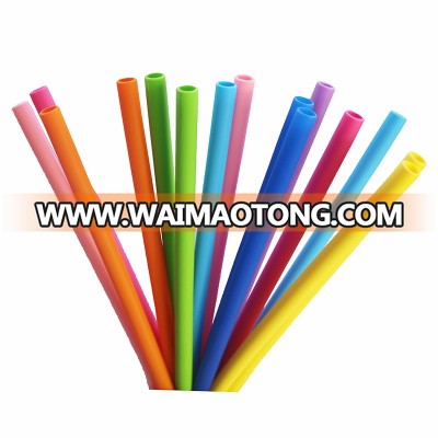 Reusable Smoothie Silicone Straws Extra long Flexible Straws for 30 oz Tumblers